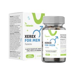 Xerex for Men - maca + cink étrend-kiegészítő férfiaknak (37 db)