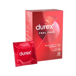 Durex Feel Thin - élethű érzés óvszer (18 db)