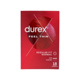 Durex Feel Thin - élethű érzés óvszer (18db)
