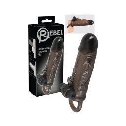 Rebel Regular - vibrációs péniszköpeny (19 cm)