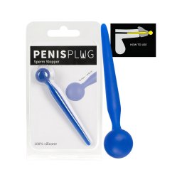 You2Toys - Dilator Sperm Stopper - gömbös, szilikon dilátor (kék)