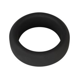 Black Velvets - vastagfalú péniszgyűrű (3,2 cm, fekete)