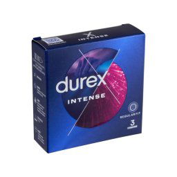 Durex Intense - bordázott és pontozott óvszer(3db) -