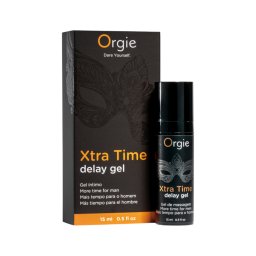 Orgie Xtra Time - magömlés késleltető gél férfiaknak (15 ml)