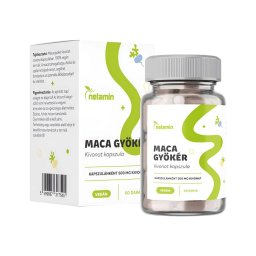 Netamin Maca 500 mg - étrend kiegészítő kapszula (60db)