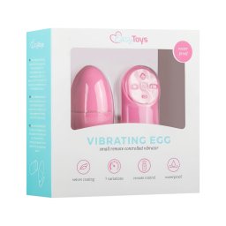 EasyToys - hordható 7 ritmusú rádiós vibrotojás (pink)