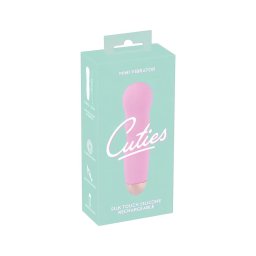 Cuties Mini Rose - akkus, hullámos vibrátor (pink)