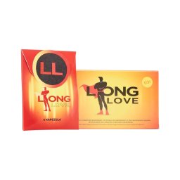 Long Love - magömlést késleltető étrend kiegészítő (4 db)