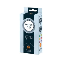 Mister Size vékony óvszer - 57mm (10db)