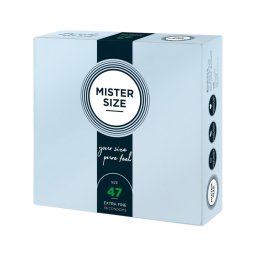 Mister Size vékony óvszer - 47 mm (36 db)