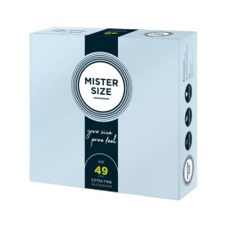 Mister Size vékony óvszer - 49 mm (36 db)