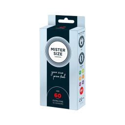 Mister Size vékony óvszer - 60 mm (10 db)