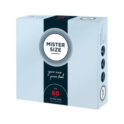Mister Size vékony óvszer - 60 mm (36 db)