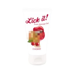 Lick it! - 2in1 ehető síkosító (cseresznye, 50 ml)