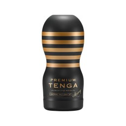 TENGA Premium Strong - eldobható maszturbátor (fekete)