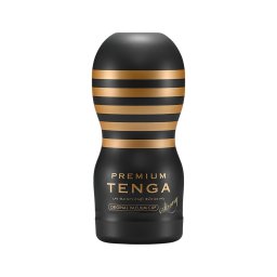 TENGA Premium Strong - eldobható maszturbátor férfiaknak (fekete)