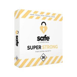 SAFE Super Strong - extra erős óvszer (36db)