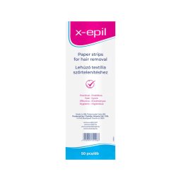 X-Epil - lehúzó textil csíkok (50 db)