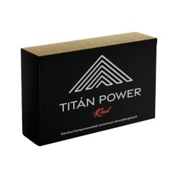 Titán Power Red - étrend kiegészítő férfiaknak (3db)