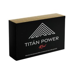 Titán Power Red - étrend-kiegészítő kapszula férfiaknak (3 db)