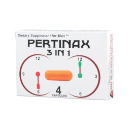 Pertinax 3in1 Plus - étrend kiegészítő kapszula férfiaknak (4db)