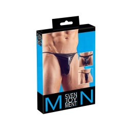 Svenjoyment - fekete férfi tanga szett, 3 részes (S-L)