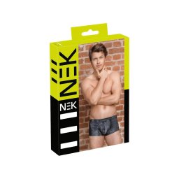 NEK - kígyóbőr mintás boxer (fekete)