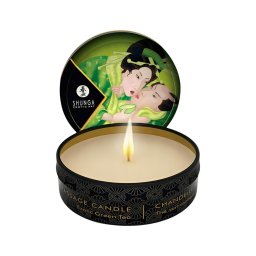 Shunga - masszázsgyertya - zöld tea (30 ml)