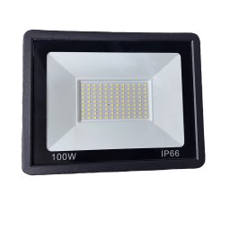 100W Ultra vékony 108 LED reflektor fényvető hideg fehér SLIM Kültéri spotlámpa IP66 - F