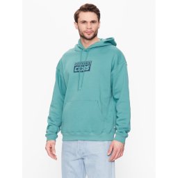 Converse Pulóver Cons 10024013-A05 Zöld Regular Fit