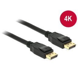 Delock Displayport 1.2 hím > Displayport hím 4K kábel 3m