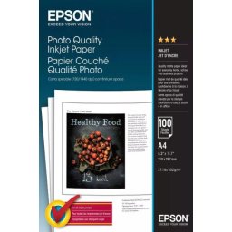 EPSON papír A4 - 102g/m2 - 100 lap - fotóminőségű tintasugaras tintapapír