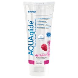 AQUAglide - málna ízű vízbázisú síkosító (100 ml)