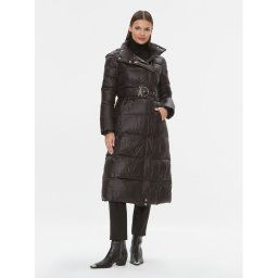 Patrizia Pepe Pehelykabát 2O0121/A9M1-K103 Fekete Regular Fit