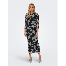ONLY Hétköznapi ruha 15312218 Fekete Slim Fit