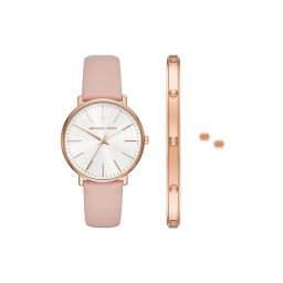 Michael Kors Karóra és karkötő szett Pyper MK1078SET Rózsaszín