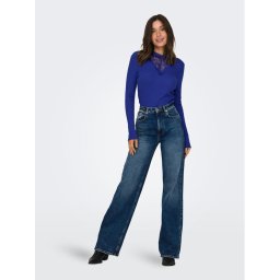 ONLY Blúz Luxi 15310698 Kék Regular Fit