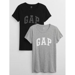 Gap 2 póló készlet 548683-05 Szürke Regular Fit