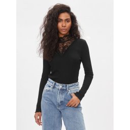 ONLY Blúz Luxi 15310698 Fekete Regular Fit