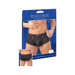 Kalóz boxer (fekete)