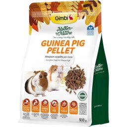 Gimbi Mother Nature Guinea Pig Pellet - állateledel tengeri malacok számára 500 g