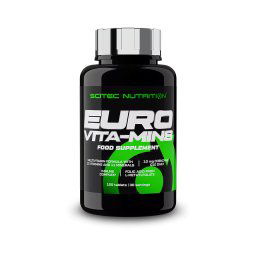 Scitec Euro Vita-Mins tabletta - 120 db