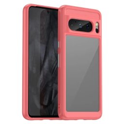 CRYSTAL Védőburkolat Google Pixel 8 Pro telefonhoz, piros