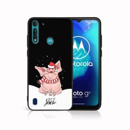 PROTEMIO MY ART borító karácsonyi dizájnnal Motorola Moto G8 Power Lite LET IT SNOW (075)