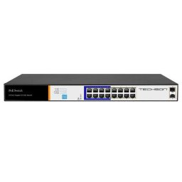 Techson TCS-AGP16-2GS PoE switch, 18 port