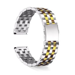 Fonott rozsdamentes óraszíj – okosóra pótszíj 22mm