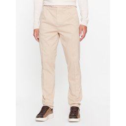 Guess Szövet nadrág Noah M3BB27 WFPMA Bézs Slim Fit