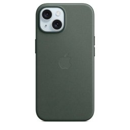 iPhone 15 FineWoven tok MS-szel - örökzöld