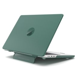 FROST borító Macbook Pro 13 A1708 / A1706 / A1989 / A2159 / A2289 / A2251 / A2338 sötétzöldhez