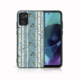 PROTEMIO MY ART borító karácsonyi dizájnnal Motorola Moto E22 / E22i BIRCH (072)